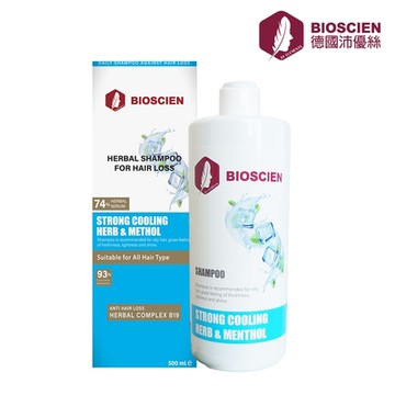 【德國沛優絲】買一送一 酷激涼控油豐潤健髮洗髮精(500ml)1+1 | 控油、健髮、蓬鬆
