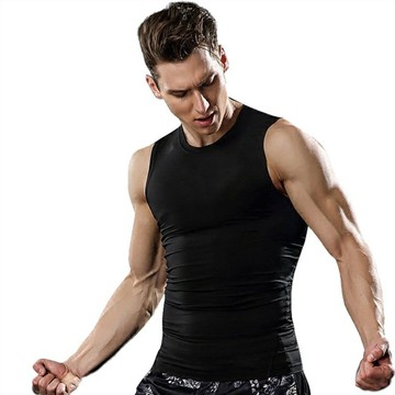 套裝 上衣 短褲 男 兩件套 籃球 套裝 男打底 緊身衣 高彈  跑步 訓練 短褲 背心