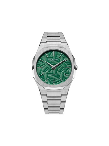D1 Milano - Ultra Thin 40mm - men - stainless steel/Sapphire Glass - One Size - Green