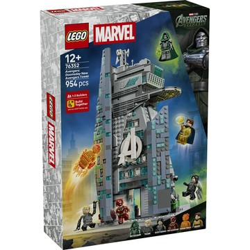 LEGO 漫威超級英雄系列 76352 《復仇者聯盟：末日崛起》新復仇者大廈(漫威 建築模型 禮物 收藏)