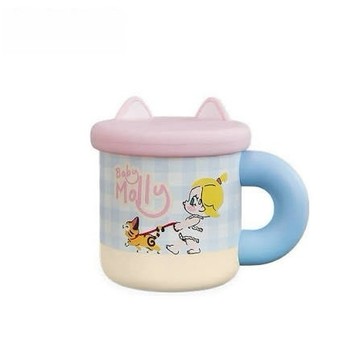 POPMART 泡泡瑪特 Baby Molly 喵趣橫生系列 MOLLY 貓耳 不鏽鋼 水杯 CUP 潮流 周邊 衍生品