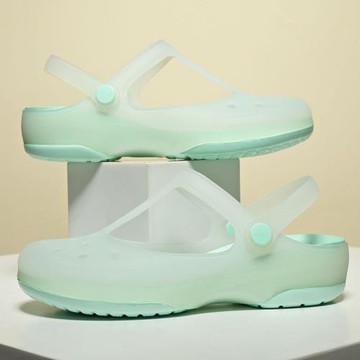 新款洞洞鞋女新夏季沙灘鞋拖鞋時尚外穿護士涼拖鞋包頭防滑半拖潮