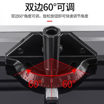 DIY臺面木工臺鋸推料把角度尺推把角度尺鋁合金推把臺鋸專用