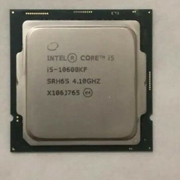 【六核十二線程】CPU處理器 i5-10600KF 遊戲CPU 臺式機CPU 電腦CPU 4.1GHz睿頻 LGA1200接口 12MB緩存 盒裝/散片