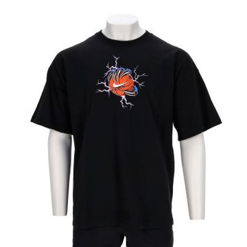 Nike AS SS TEE OS GCEL 男款 黑色 超寬鬆 棉質 重磅 籃球 印花 短袖 IH9269-010