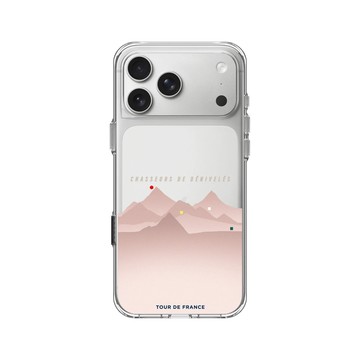 iPhone 17 Pro Max Clear Case（相機按鈕） 透明 - Le Tour de France - Climb Hunters