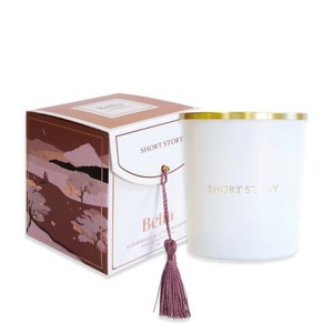 澳洲Short Story Bella草莓荷花 香氛蠟燭280g