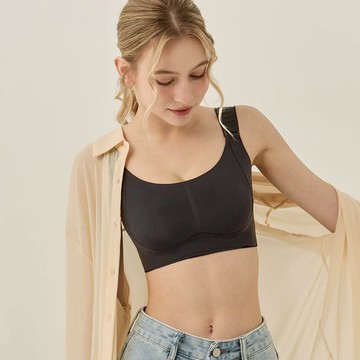 寵愛之名(輕寵版) 大胸顯小無鋼圈內衣 暗夜黑(M-3L) 【預購】