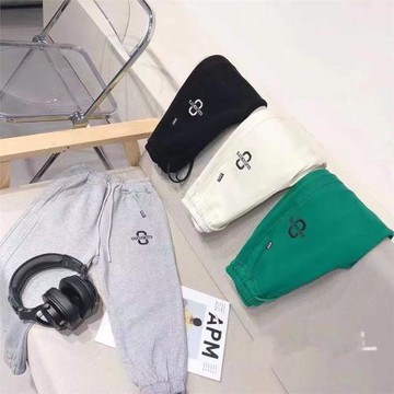 波拉韓國童裝男童休閑褲春夏裝新款兒童寬松運動褲女童韓版衛褲子