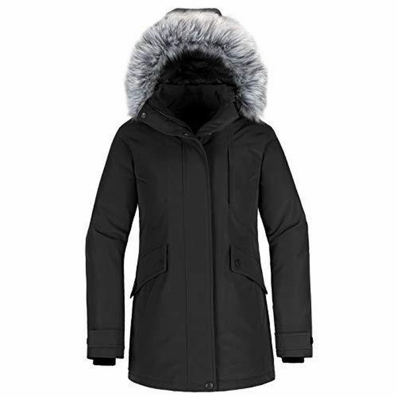 Wantdo レディース ダウンジャケット 防水 冬用パーカー ロングパファー ファーフード付き Us サイズ Small カラー 通販 Lineポイント最大get Lineショッピング