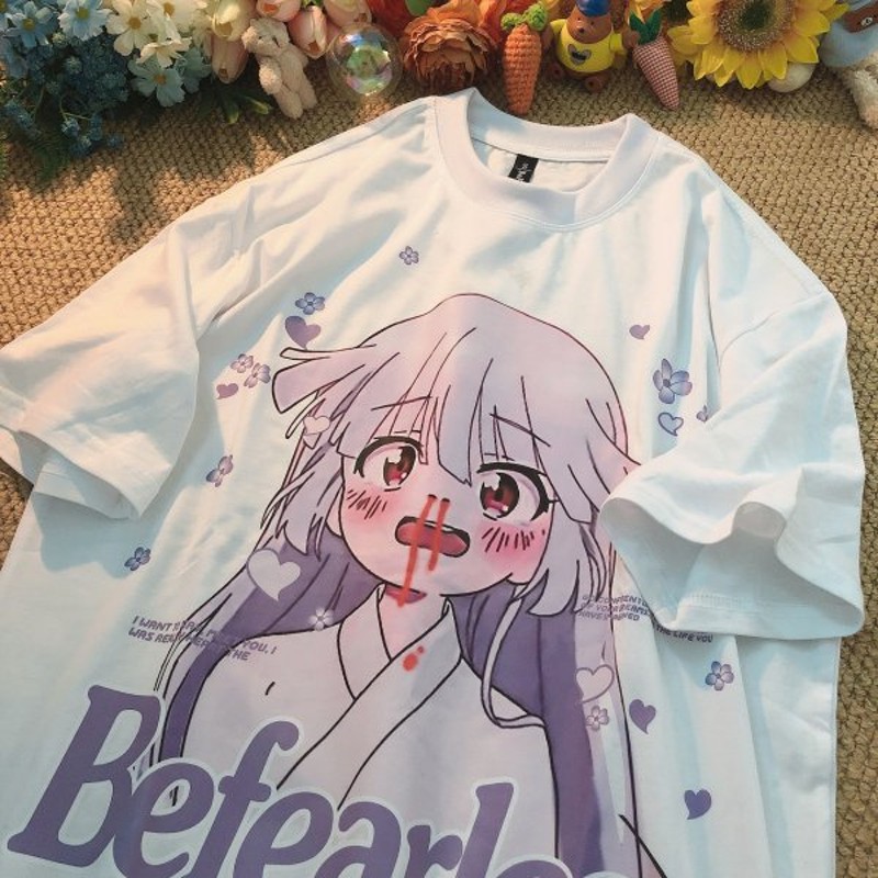 少女tシャツ 地雷系病みかわいい憂鬱 半袖 韓国ファッション 夏 2色 黒 ロング レディース 無地 きれいめ 体型カバードレス 春 夏 秋 原宿系 可愛い 通販 Lineポイント最大0 5 Get Lineショッピング