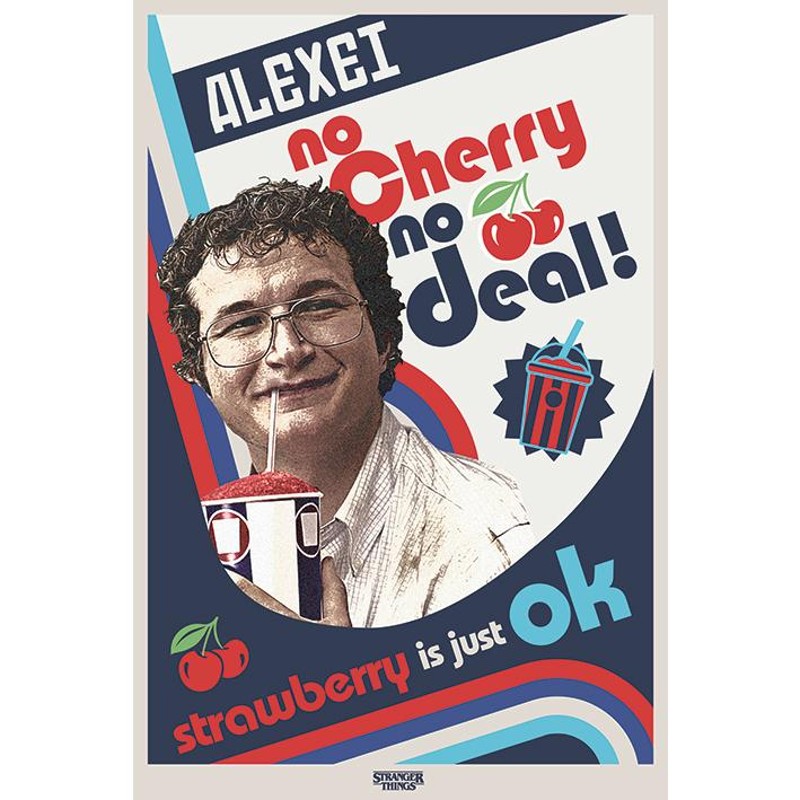 ストレンジャーシングス STRANGER THINGS NO CHERRY NO DEAL 輸入 