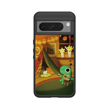 Pixel 8 Pro SolidSuit 黑 - 怪奇事物所 Incrediville - 烏克麗麗之夜