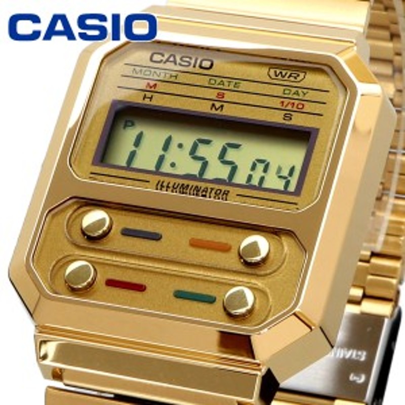 CASIO 腕時計 ゆうパケット 海外モデル チープカシオ チプカシ F-100 