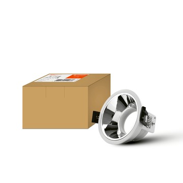 OSRAM歐司朗 LED7.5W崁燈組 7.5cm黃光(高反射防眩可調)L002C