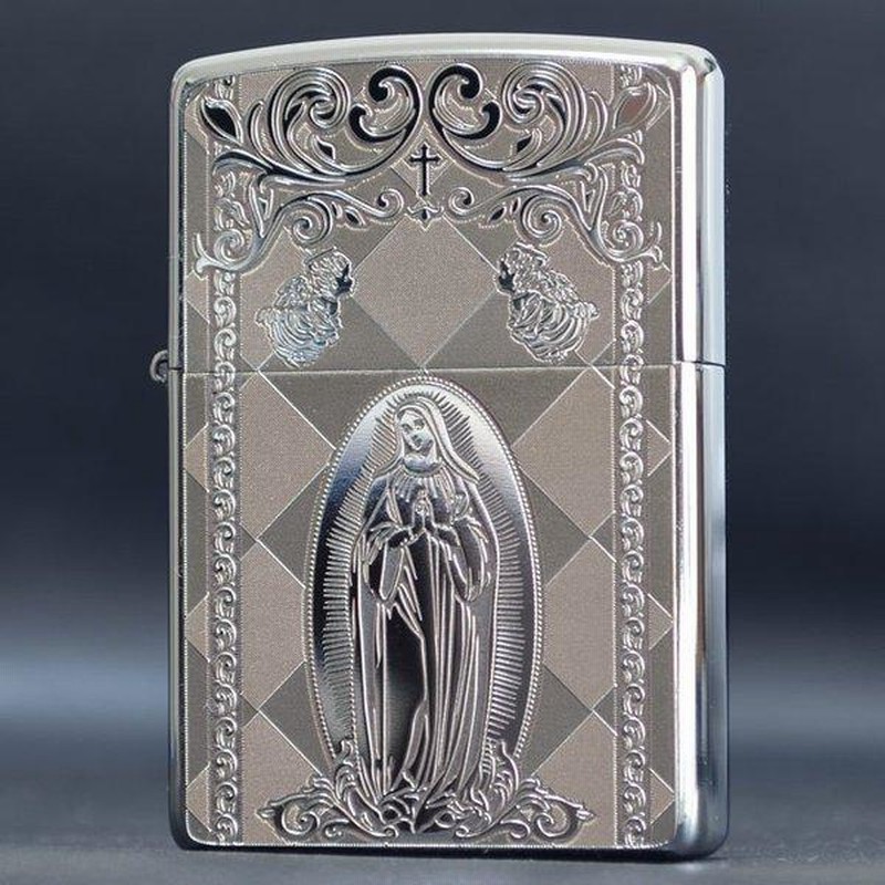 ZIPPO ジッポーライター MetalPlate メタルプレート 2MP-マリア