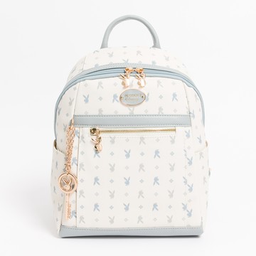 PLAYBOY-後背包 Blissful系列 - 藍色(551-0201-51-8)