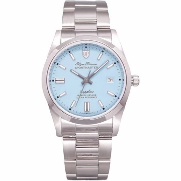 Olym Pianus 奧柏表 89345GS 色彩衝擊革命運動型腕錶 / 藍面 38mm