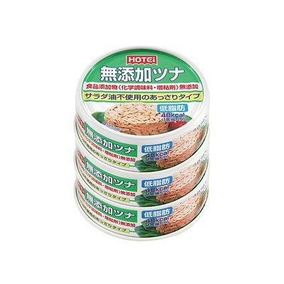 (ホテイフーズコーポレーション ホテイ無添加ツナ (70g×３缶)×24個