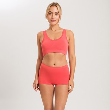 【HANRO】Touch Feeling短版背心 S-XL (活力橘)