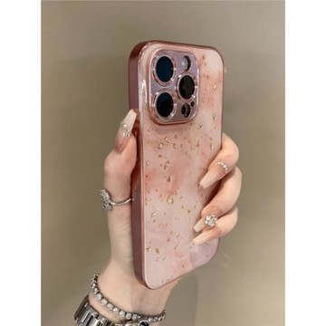 高級感奶油滴膠蘋果15Promax手機殼14Promax簡約15小眾12電鍍11