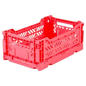 Aykasa 土耳其折疊收納箱 杏桃粉  S 266 x 171 x 105mm  1個