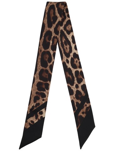 dolce & gabbana silk bandeau