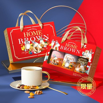 【紅布朗】We Are One堅果禮盒(3罐/盒)(過年/禮盒/送禮)