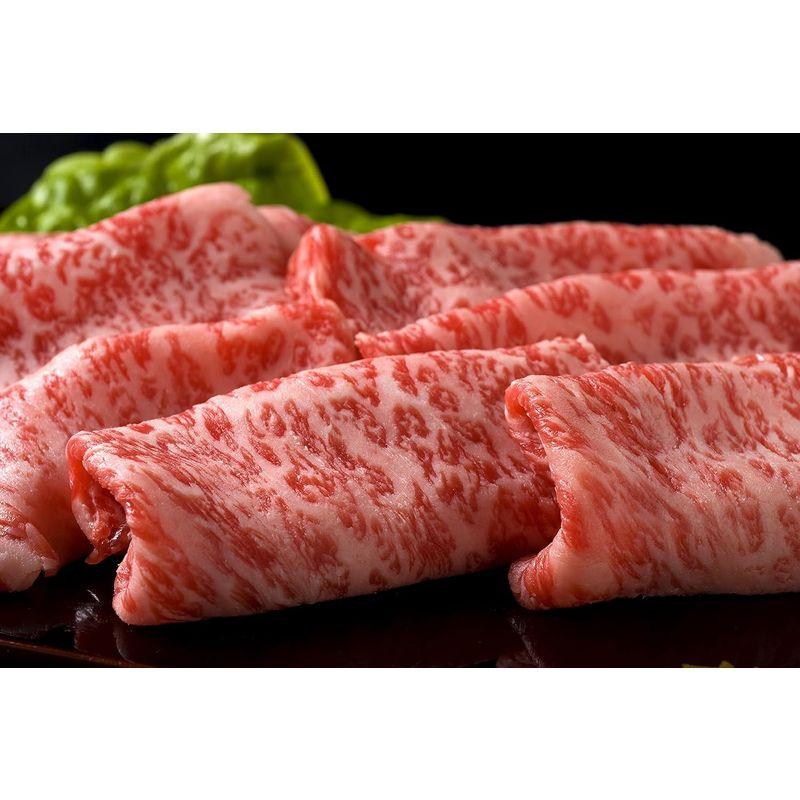 門崎熟成肉 すき焼き・しゃぶしゃぶ ロース（400g） 冷凍 国産牛肉 ギフト対応 黒毛和牛