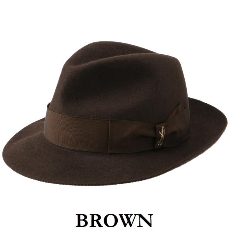 ボルサリーノ/BORSALINO 帽子 メンズ Traveller/BRIM 5.5 ハット ...