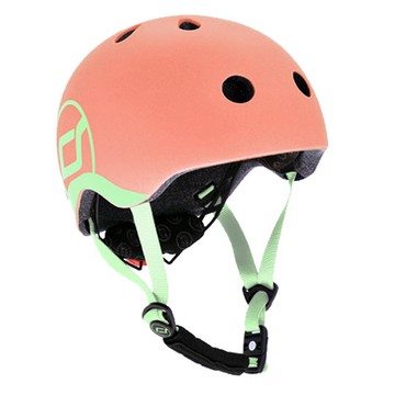 奧地利 Scoot & Ride - 兒童安全帽XXS(頭圍48-52cm)-蜜桃