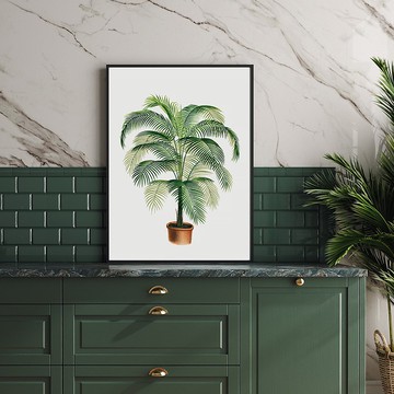 生意盎然 • 袖珍棕 - 居家掛畫/沙發掛畫/玄關掛畫/居家佈置