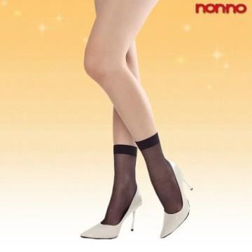 【non-no儂儂褲襪】(六入)彈性短襪-9203