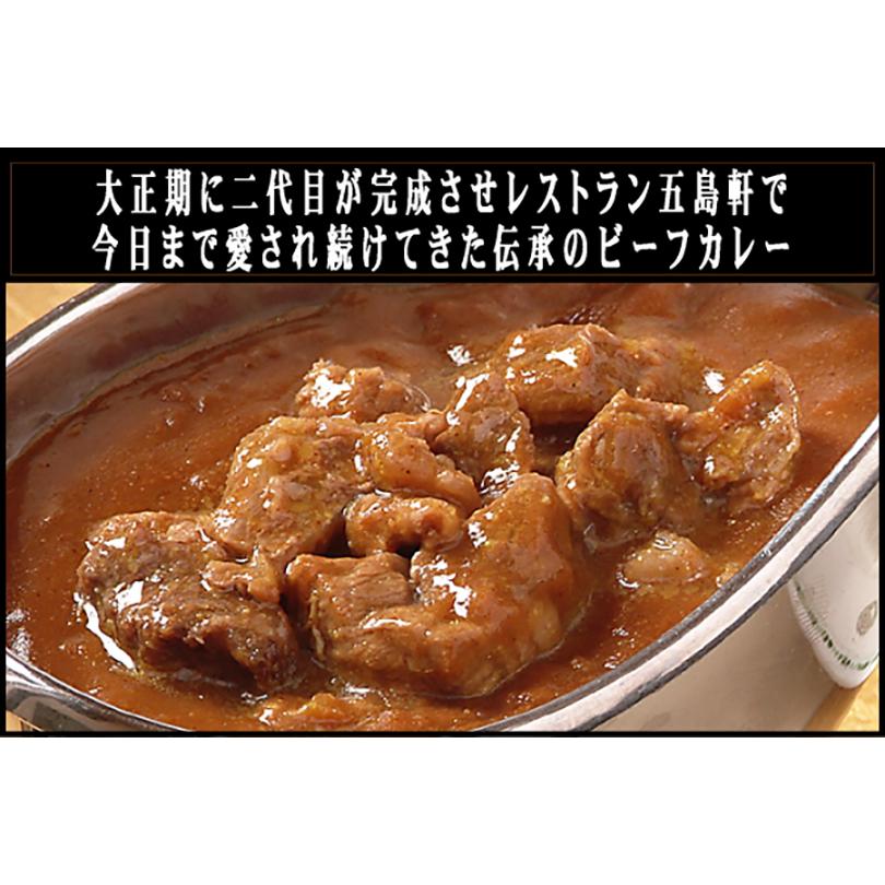 五島軒 イギリス風カレー 中辛 200g 北海道 函館 人気 カレー レトルト レトルト食品 お土産 ギフト 贈り物 名店 バレンタイン