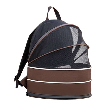 MODACore PET 摩達客寵物 可拉展旅行寵物透氣帳篷雙肩背包  35 x 27 x 40cm  咖啡色  1個