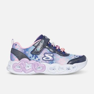 SKECHERS INFINITE HEART LIGHTS 中大童 休閒鞋 303261LNVMT