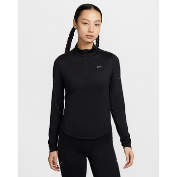 【NIKE】AS W NK SWIFT DF UV HZ TOP 女 長袖上衣 黑色-HQ0500010