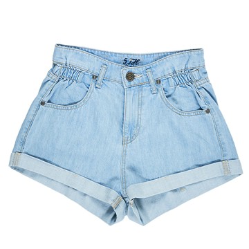 5th STREET｜女裝｜反摺牛仔短褲｜石洗藍