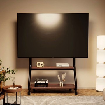 免運/可開票 電視機可移動落地式支架帶輪推車適用于TCL海信一體機立式掛架