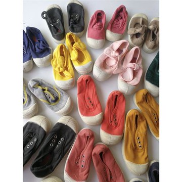 現貨童鞋全法國正品Bensimon水洗帆布橡膠底臟舊男女休閑鞋親子鞋