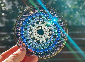 光的療癒藝術 - 皇家藍曼陀羅捕光器