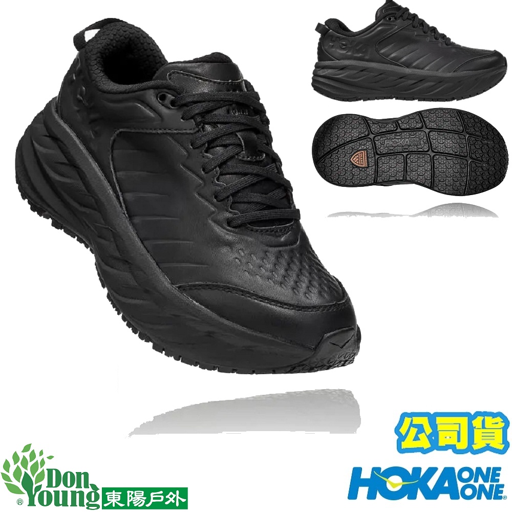 HOKA ONE ONE 】 女BONDI SR 休閒鞋防水鞋面及防滑大底HO1110521BBLC