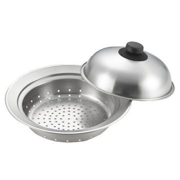 日本【Yoshikawa】便利小型蒸籠18~20cm鍋具用