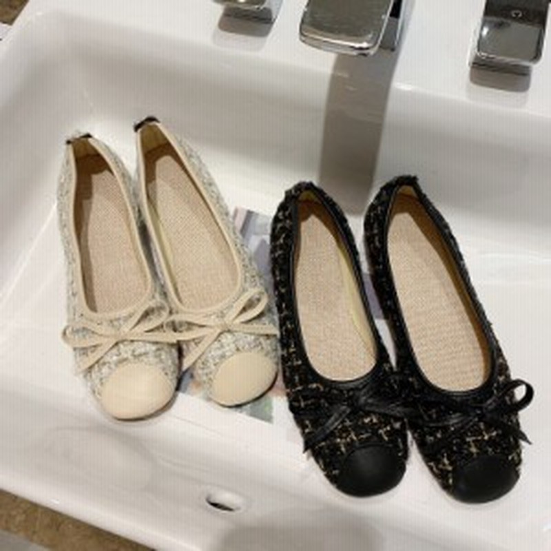 2color レディース パンプス リボン ツイード ローヒール バレーシューズ 歩きやすい 春夏 春 夏 秋 ママ かわいい 通販 Lineポイント最大5 0 Get Lineショッピング