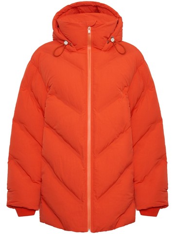 Dion Lee - Safety padded coat - women - Nylon - S - Orange