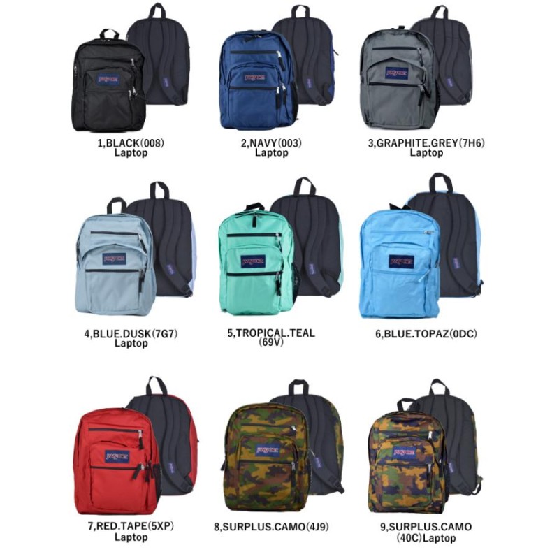 ジャンスポーツ JANSPORT リュック ビッグスチューデント BIG STUDENT