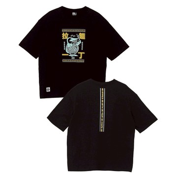 CHUMS 拉麵一丁 T-Shirt短袖上衣 黑色-CH012786K001