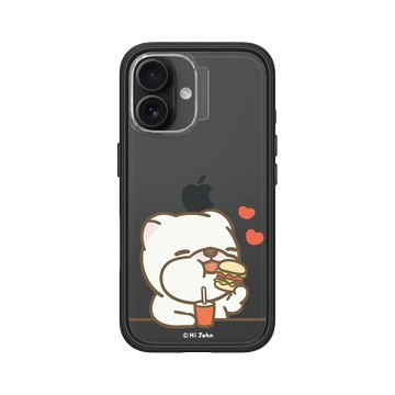 iPhone 16 Mod NX 黑 - 嗨小強 Hi John - 小強愛吃漢堡包