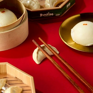 Dumpling Chopsticks Holder水餃造型多用途筷架 4件套組