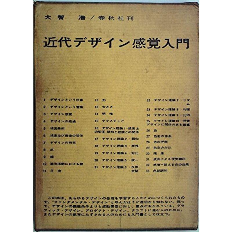 近代デザイン感覚入門 (1959年)